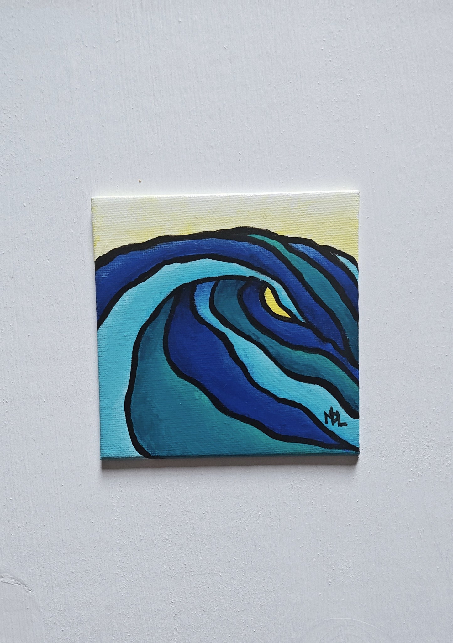 4" x 4" Mini Wave Trio